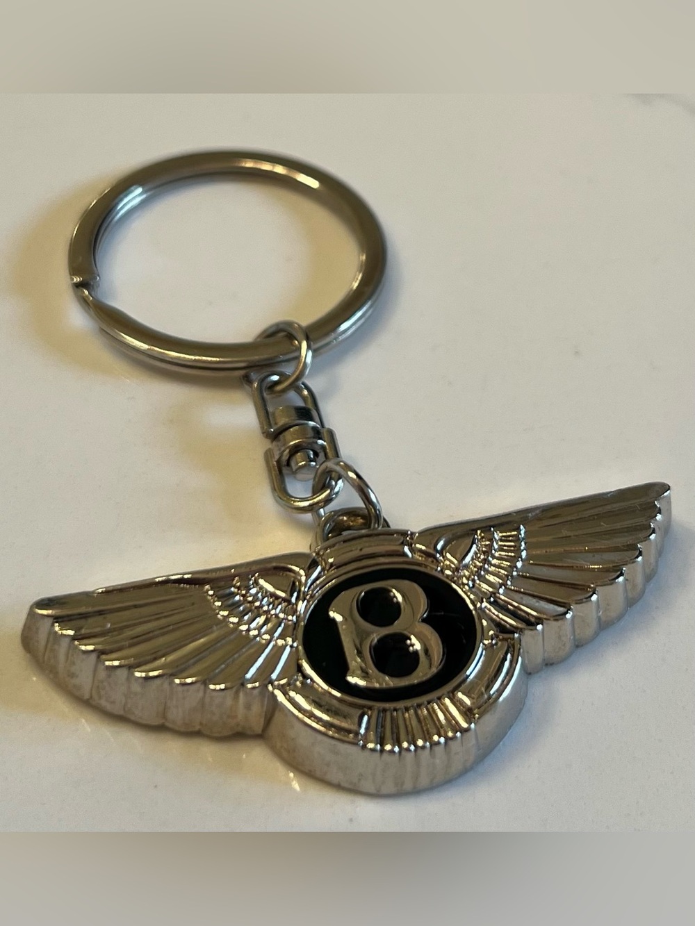 Bentley Logo Keychain
